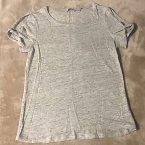 Athleta Grey Shoulder Cut Out Teeshirt!